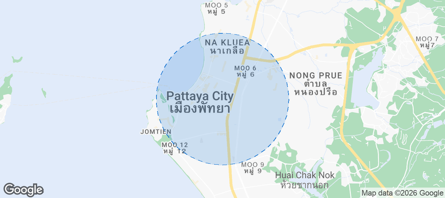 ตำบล เมืองพัทยา Airbnb map
